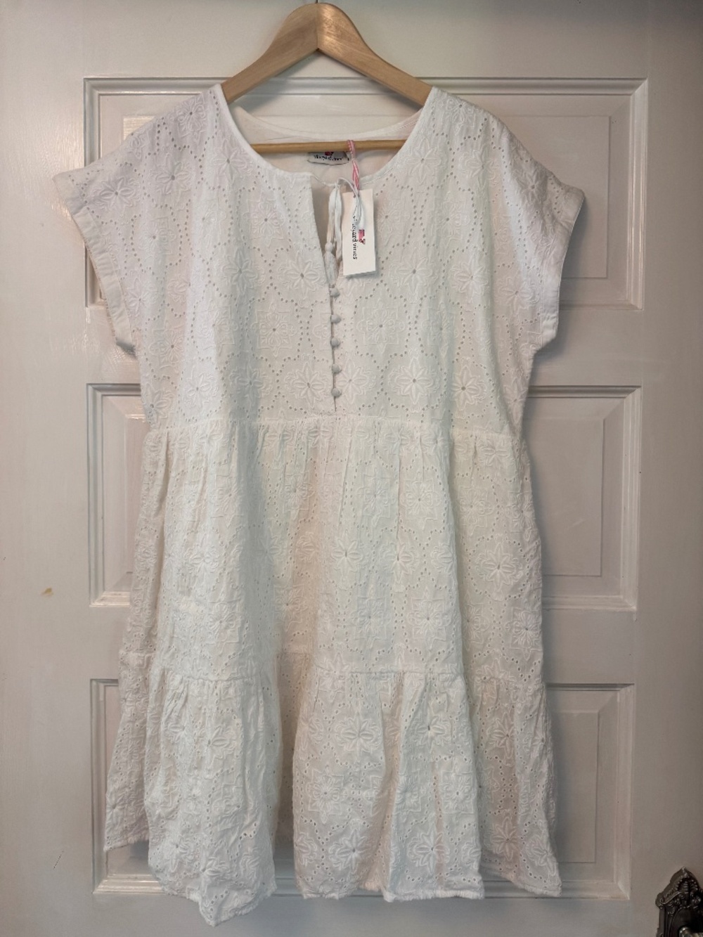 Women's Vineyard Vines Eyelet Swing Dress//Large